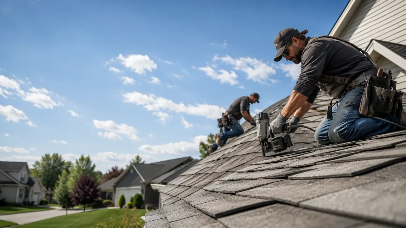 Storm Damage Roof Repair in Lincoln, IL near me